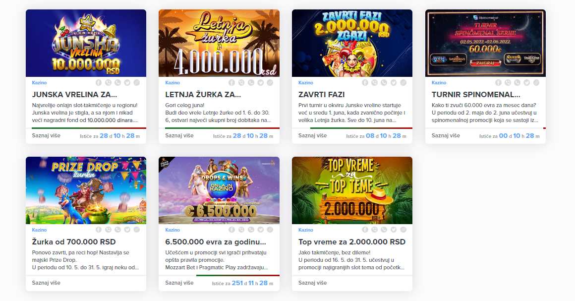 Bet Mozzar bonusi za igrače iz Srbije