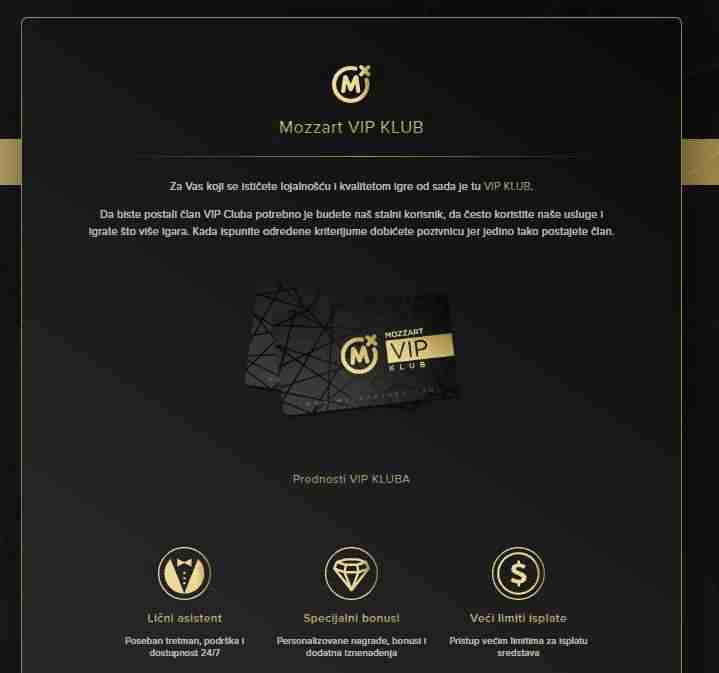 VIP klub u Online Kazinu Srbija